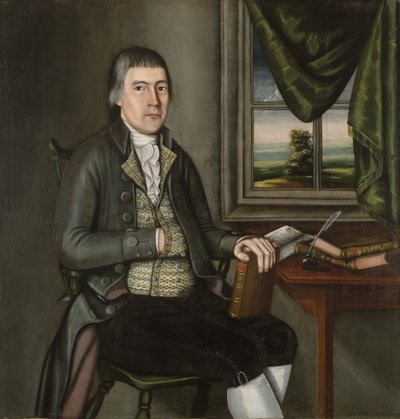Dr. Hezekiah Beardsley, c.1788-90 by The Beardsley Limner